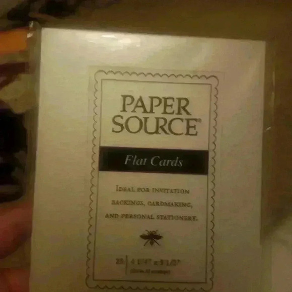 papersource Other - 25 count A2 flat cards in quartz